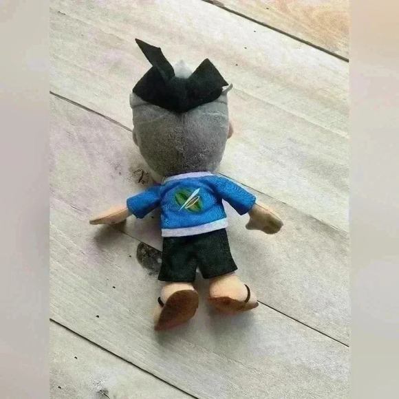 Fruit Ninja Plush Toy Half Brick Sensei Karate Watermelon Doll Figure 9" - Picture 3 of 6